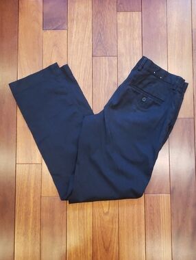 Express Men's Photographer Fit 29/30 Black Slacks Trousers